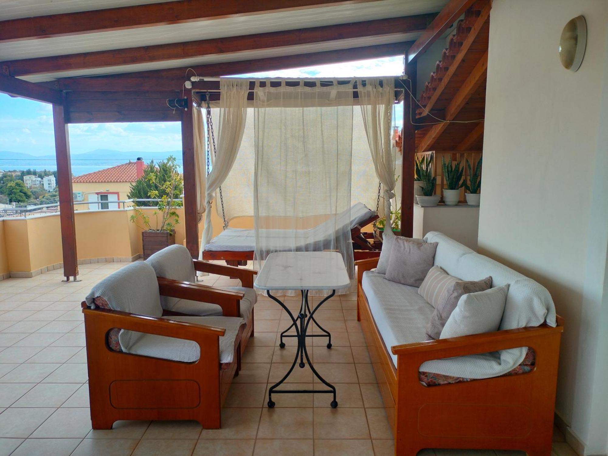 House With Wonderful View Cálcis Exterior foto